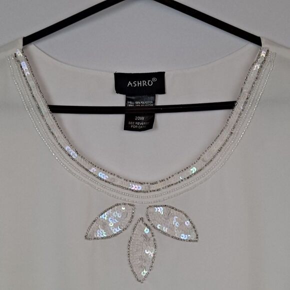 Ashford ladies Sleeveless Blouse NWOT - Picture 4 of 11